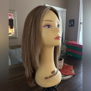 Milano European Hair Silk Top LL10 Wig Color 11/8